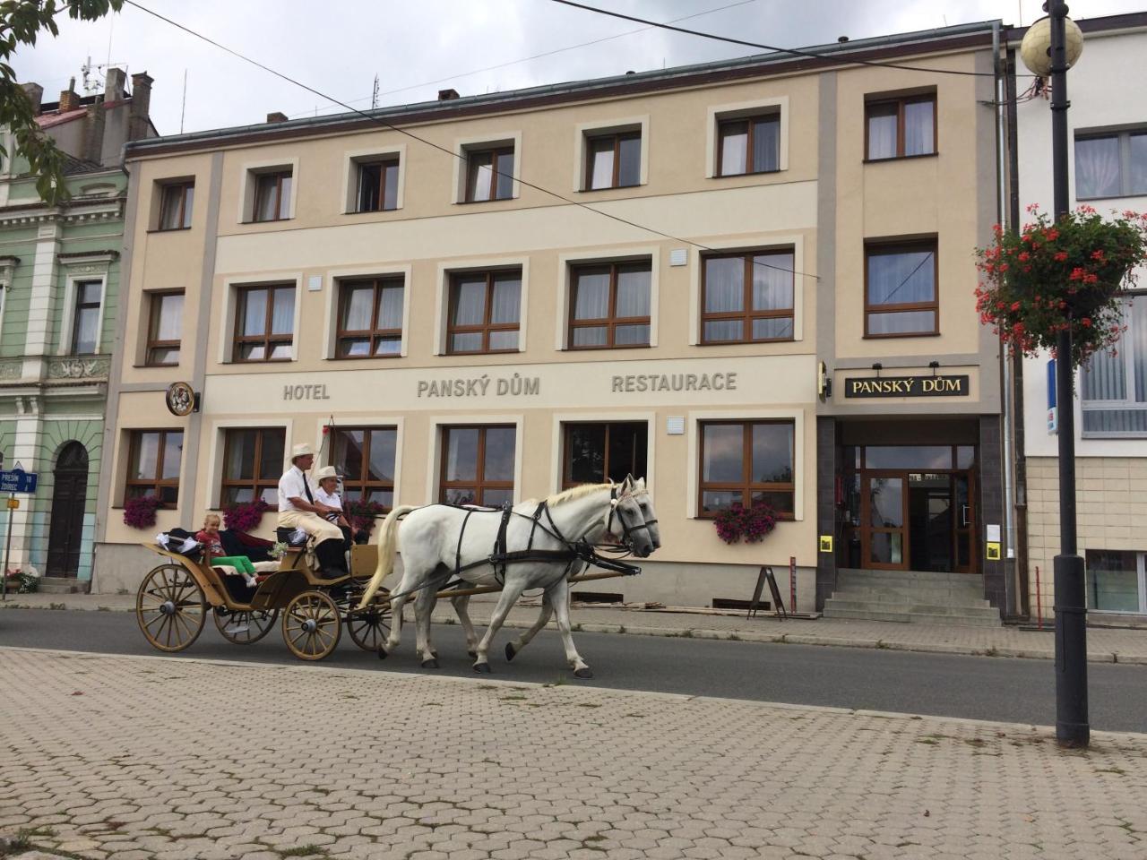 Hotel Pansky Dum Blovice Exteriör bild